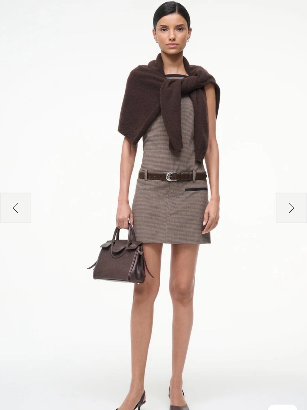 Skyla Dress Houndstooth